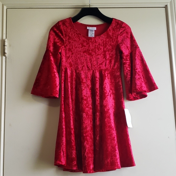 Bonnie Jean Other - *Bonnie Jean* Long Bell-Sleeved Dress
